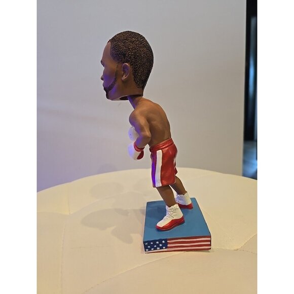 Boxer ROY JONES JR. Boxing Bobblehead TRINIDAD TITO 2008 IN BOX Don King rare - Picture 3 of 10